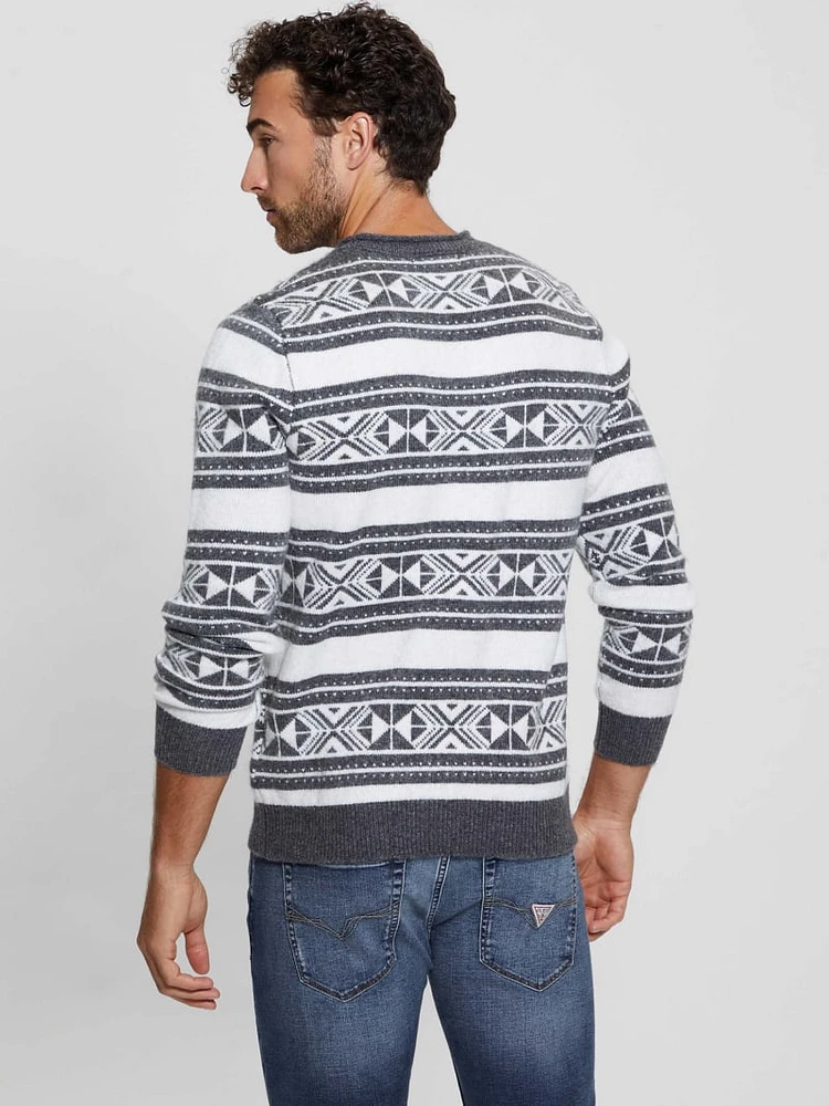 Eco Ezekiel Jacquard Sweater