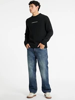 Embroidered Logo Sweater