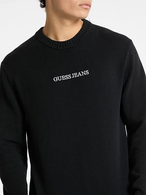 Embroidered Logo Sweater