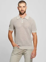 Eric Herringbone Polo