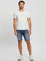 Logan Slim Denim Shorts