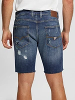 Logan Slim Denim Shorts