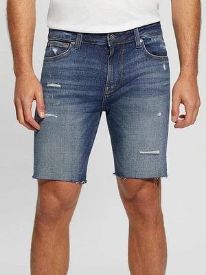 Logan Slim Denim Shorts