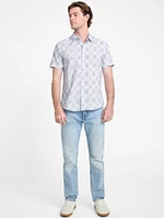 Mosaic Embroidered Shirt