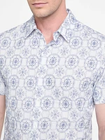 Mosaic Embroidered Shirt
