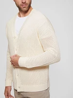 Eco Derek Mesh Stitch Cardigan