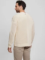 Eco Derek Mesh Stitch Cardigan