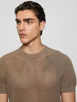 Eco Mesh Lenny Crewneck Tee