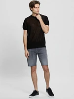 Eco Mesh Lenny Crewneck Tee
