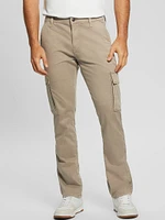 Sateen Coated Cargo Pants