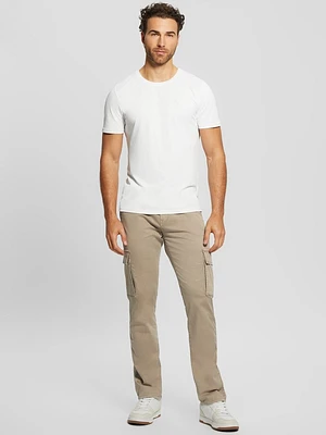 Sateen Coated Cargo Pants