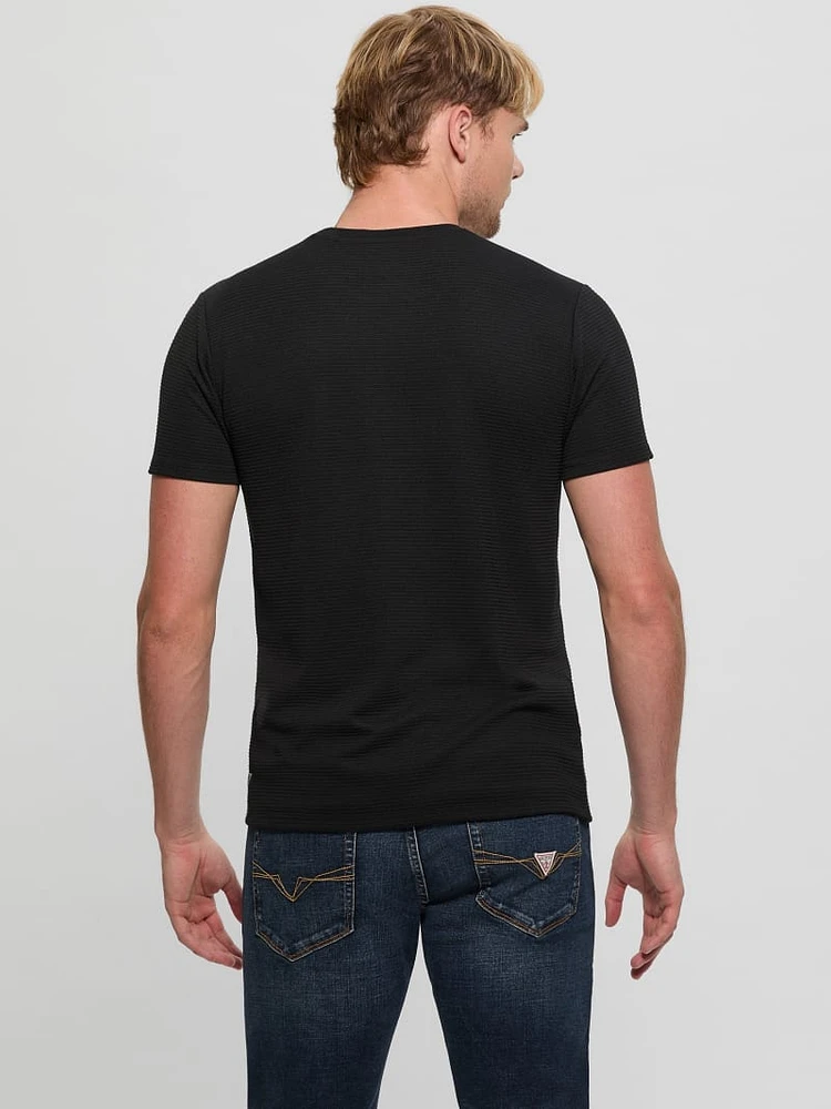 Textured Stripe Tee