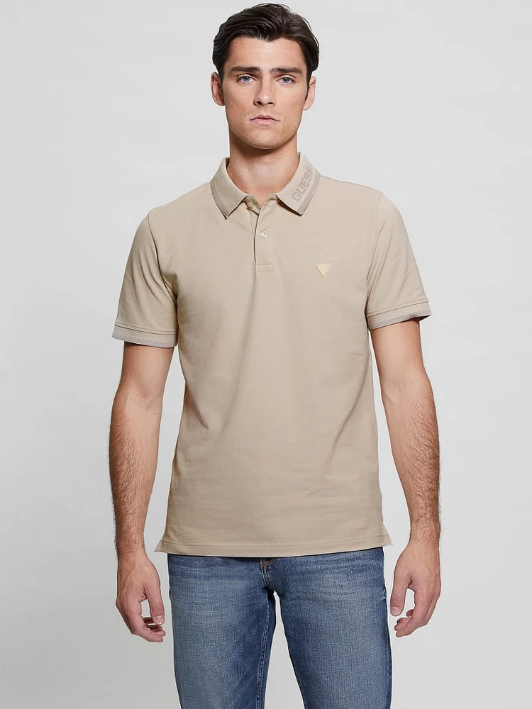 Eco Lyle Logo Polo