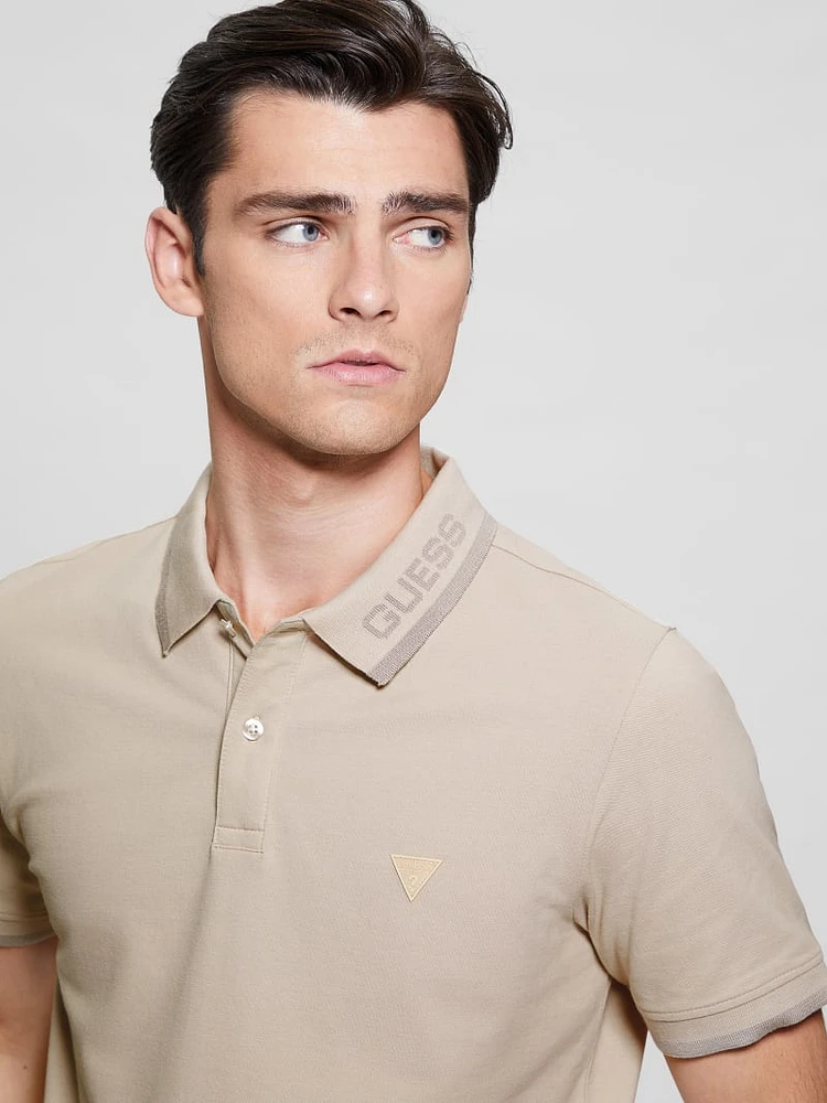 Eco Lyle Logo Polo