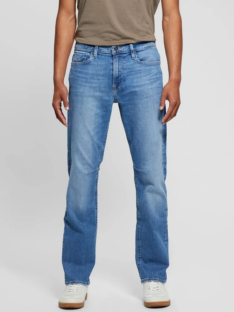 Eco Mateo Zip Pocket Straight Jeans