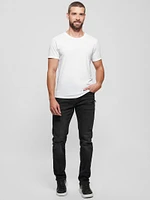 Davis Distressed Straight Jeans