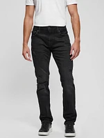 Davis Distressed Straight Jeans