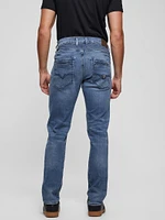 Eco Finnley Zippered Tapered Jeans