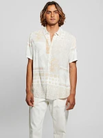 Eco Rayon Patchwork Shirt