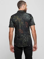 Luxe Dark Floral Shirt