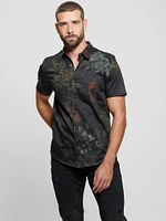 Luxe Dark Floral Shirt