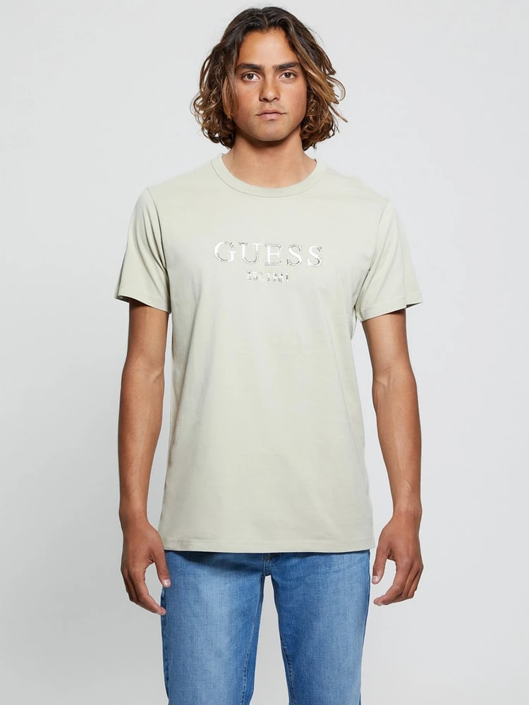 Eco Embroidered Signature Tee