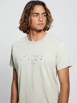 Eco Embroidered Signature Tee