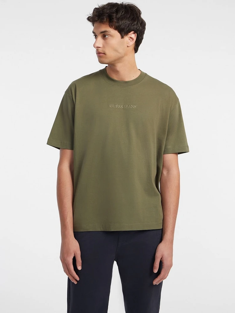 Embroidered Logo Tee