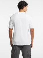 Mixed Chest Logo Tee