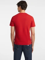 Slim Embroidered Logo Tee