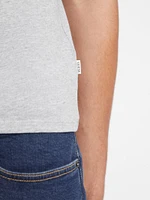 Slim Embroidered Logo Tee