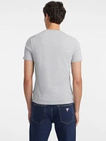 Slim Embroidered Logo Tee