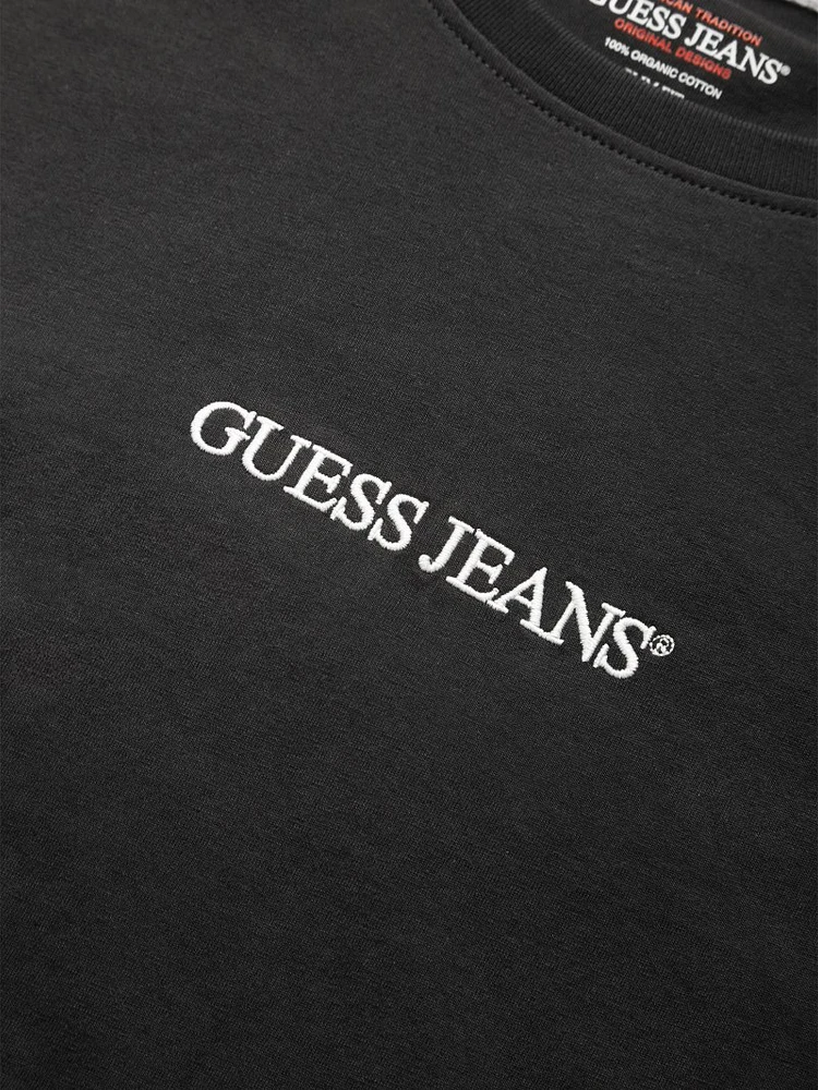 Slim Embroidered Logo Tee