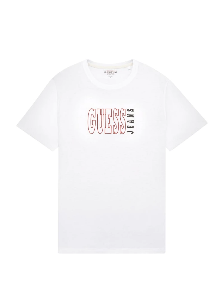 Slim Outlined Logo Tee
