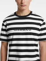 Striped Logo Tee