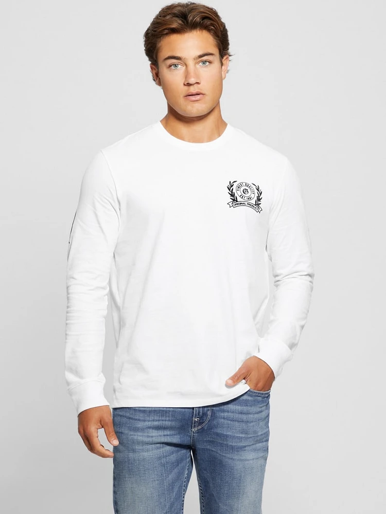 Eco GUESS Crest Logo Crewneck