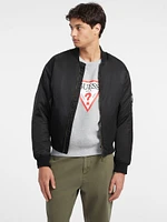 Nylon Bomber Jacket