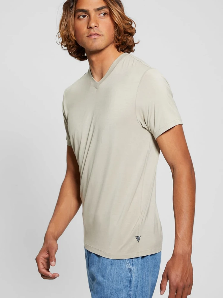 Heavy Jersey V-Neck Tee