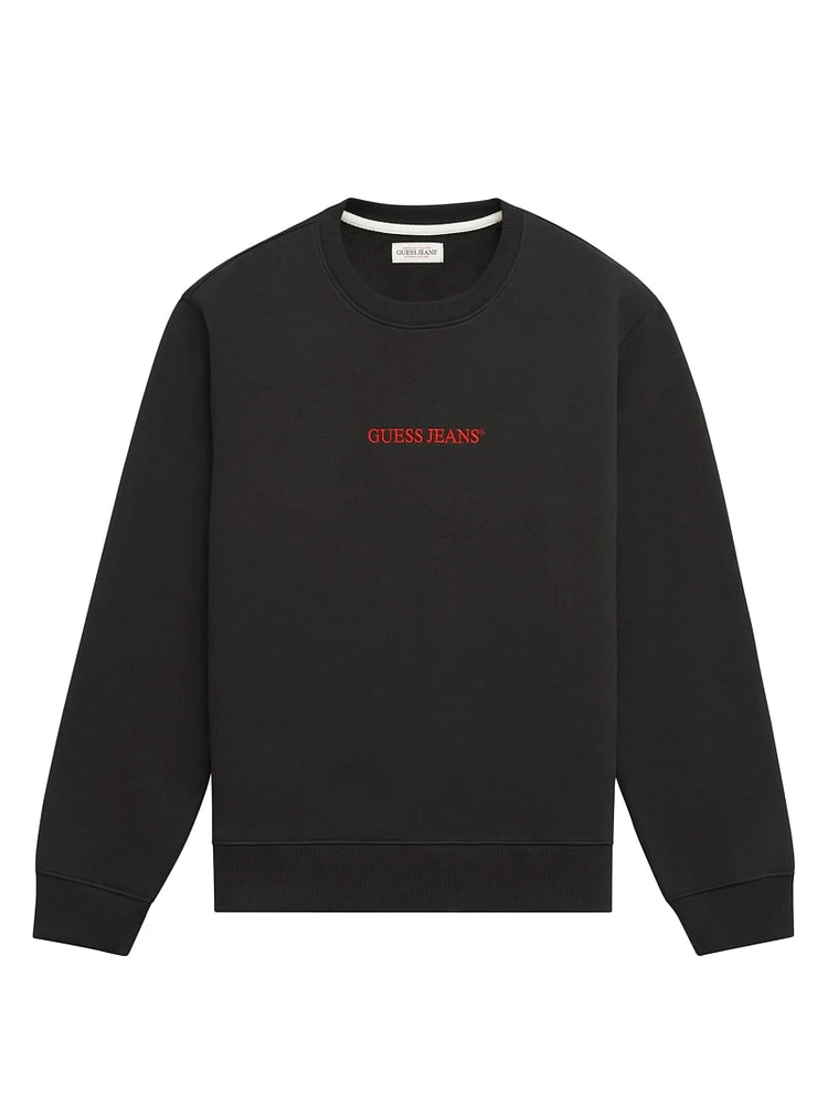 Slim Logo Crewneck Sweatshirt