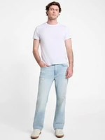 Eco Mason Distressed Straight Jeans