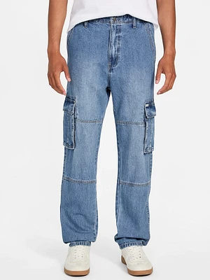 Owen Cargo Denim Pants