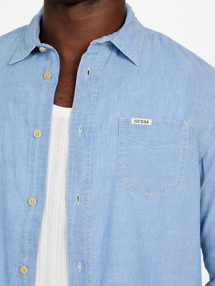 Ronnie Denim Pocket Shirt