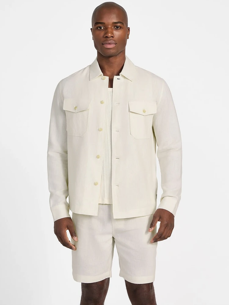 Eco Fletcher Linen Shacket