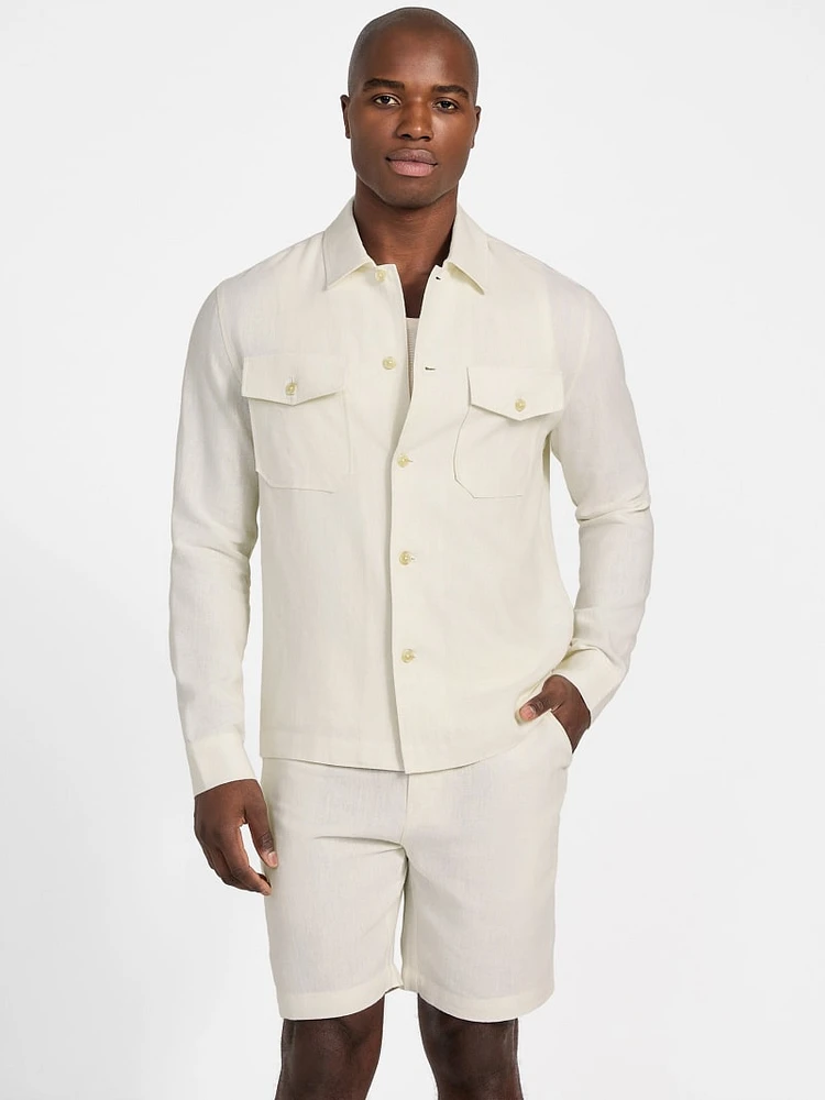 Eco Fletcher Linen Shacket