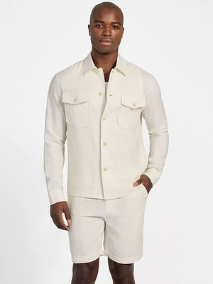 Eco Fletcher Linen Shacket