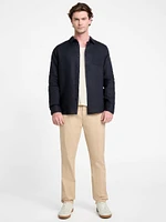 Eco Napa Linen-Blend Shirt