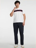 Eco Piquet Striped Polo