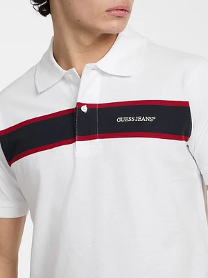 Eco Piquet Striped Polo