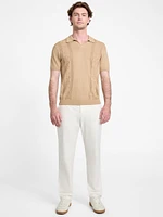 Rib Pointelle Bryant Polo