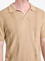 Rib Pointelle Bryant Polo